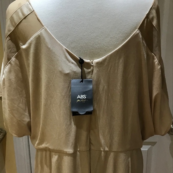 NWT ABS Champagne color dress size 1X - Picture 8 of 15